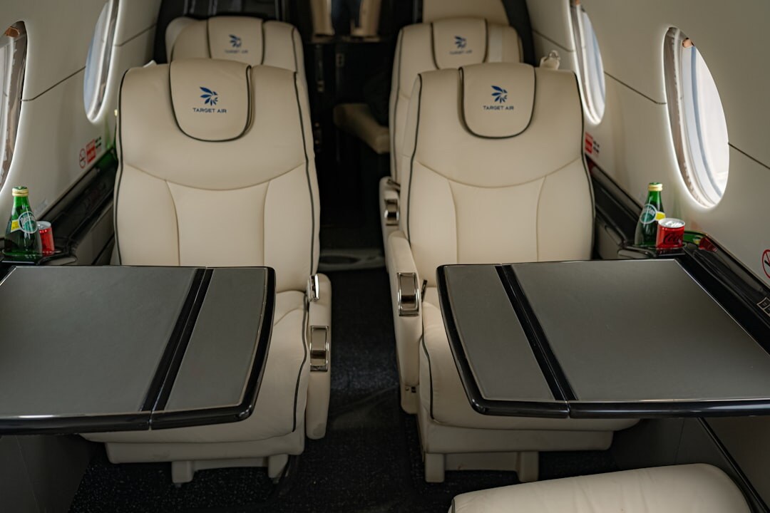 private jet interior