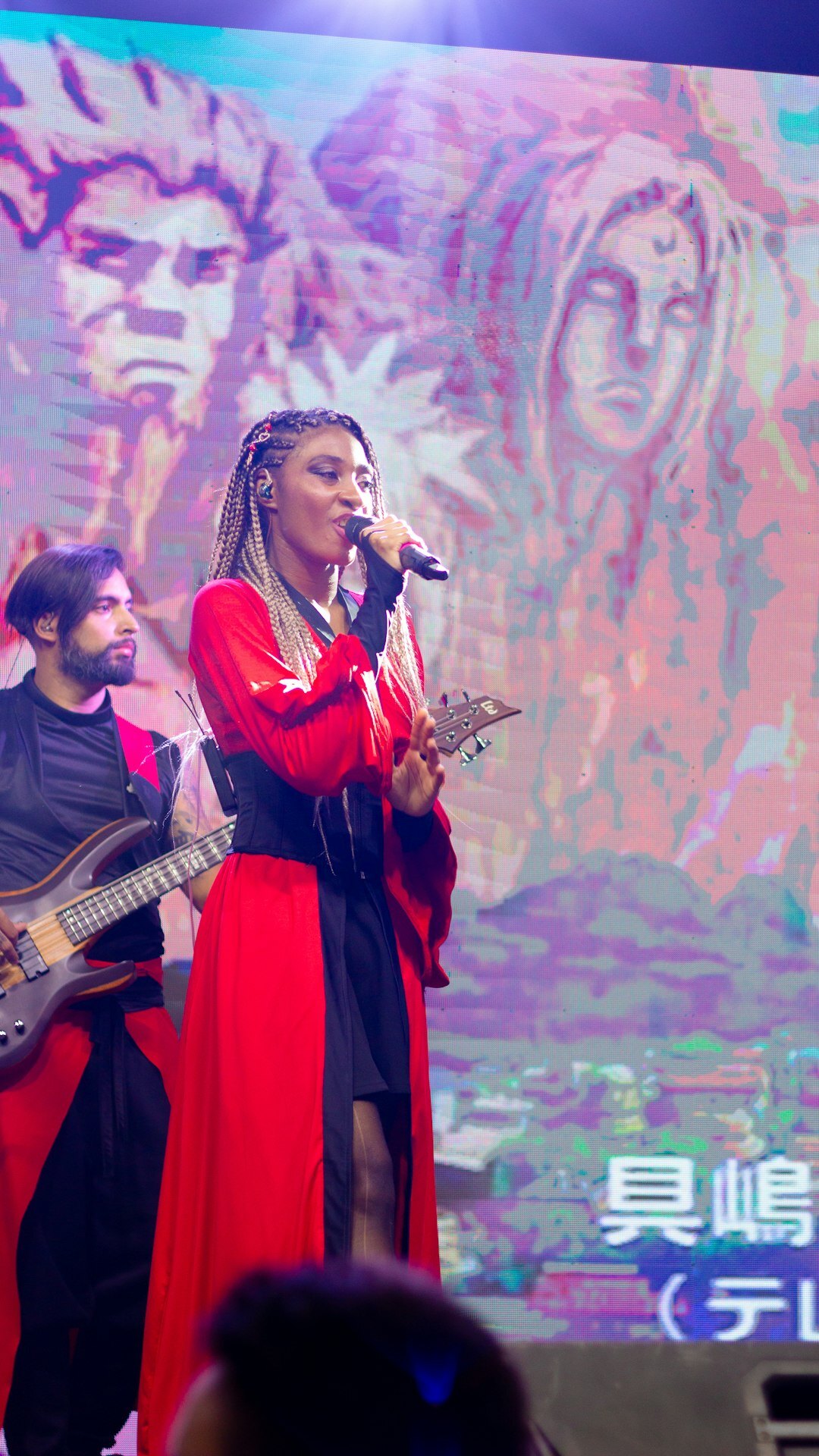 shakira performing on stage